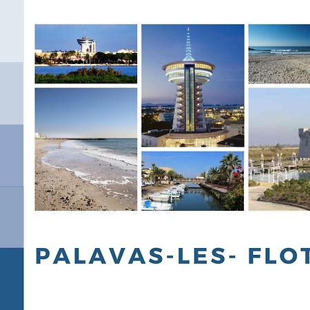 T3 Somptuosa 1 Ere Ligne Vue Mer Palavas Exteriér fotografie